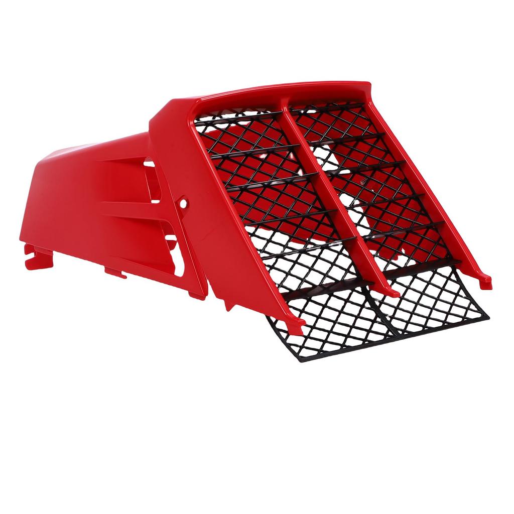 Red Plastic Gas Tank Side Covers with Grill 2GU 2171L 00 00 Stylish Protective Replacement for Banshee 350 YFZ350