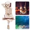 Skeletons Halloween Decoration Unique Resin Figurine Reading A Book - Halloween Desktop Ornaments For Spooky Atmosphere