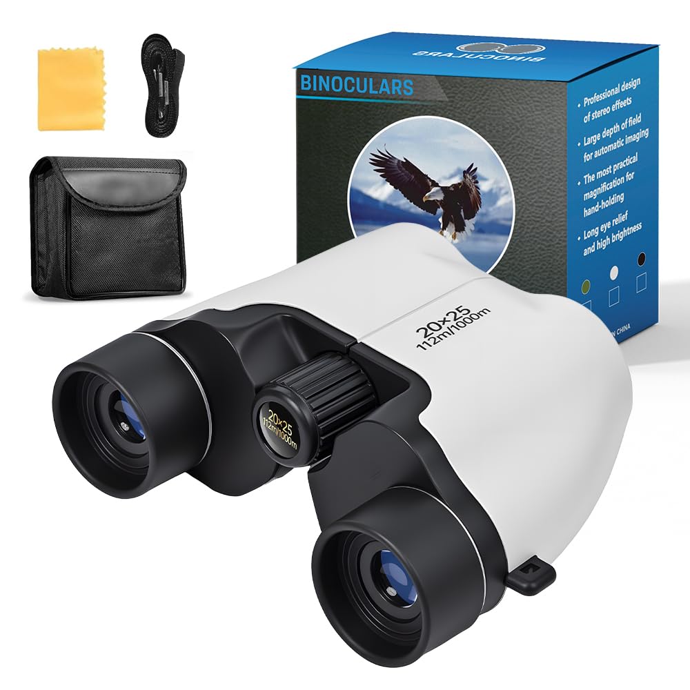 

20x Magnification Image Opera Glasses FMC Suitable for for Live Sports and Wild Bird Observation [New Release/New Model] Binoculars, Stabilized, BAK4,