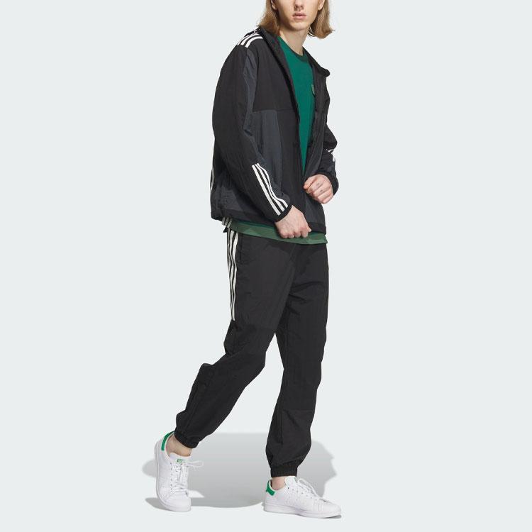 Adidas Originals Adicolor Tricolor Track Jacket Unisex Jackets Carbon-Black IU4819