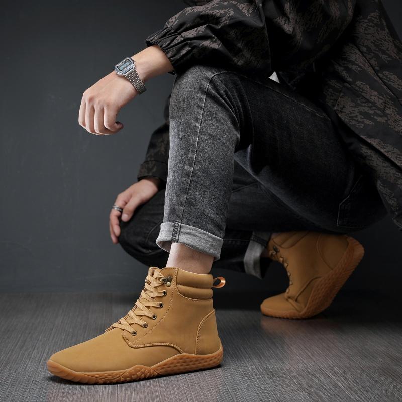 Wide Toe Barefoot Shoes Men Unisex Zero Drop Minimalist Shoes Trail Running Climbing Sneakers Outdoor Male Training Shoes