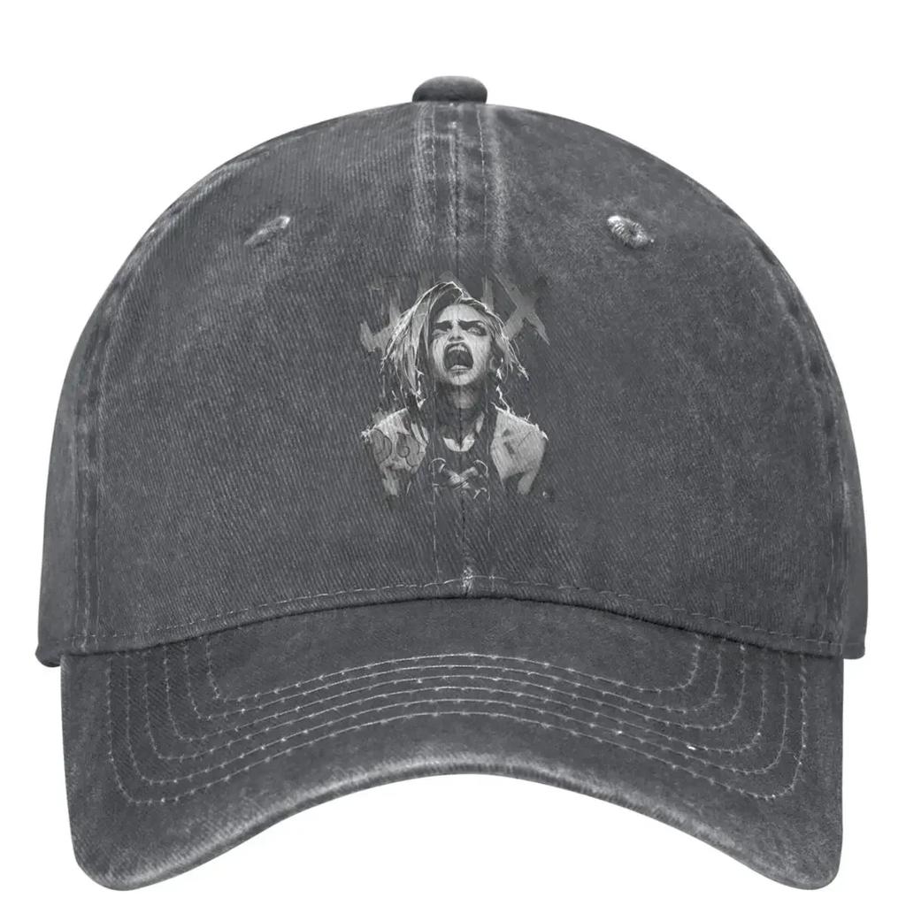 Arcane Jinx Baseballkappe Unisex Teens Sonnenschutz Trucker-Kappe Sommer Streetwear Wandern Angeln Baseballkappen