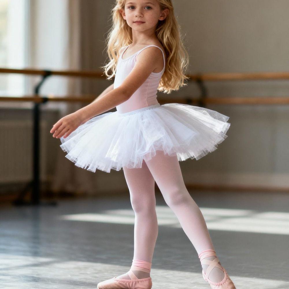 Thin Kids Pantyhose Ballet Solid Color Ballet Stocking Durable Children Pantyhose  Spring