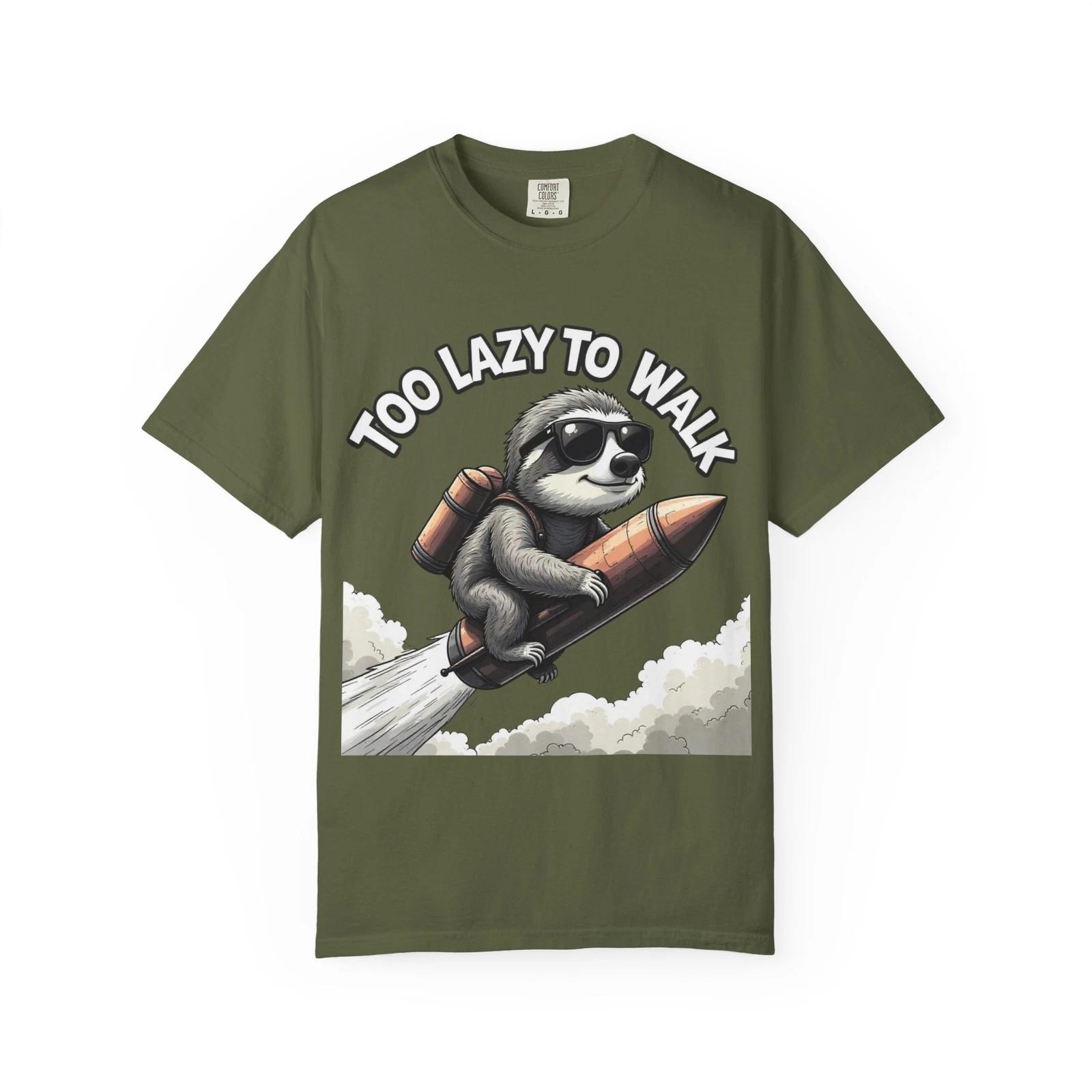 

Sloth T shirt Funny Sloths Tee Shirt Cute Animal T shirts Birthday GifT shirt M
