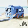 Baby Bus Car Children's Tritan Water Cup with Straw - High-Value Plastic Toy Cup