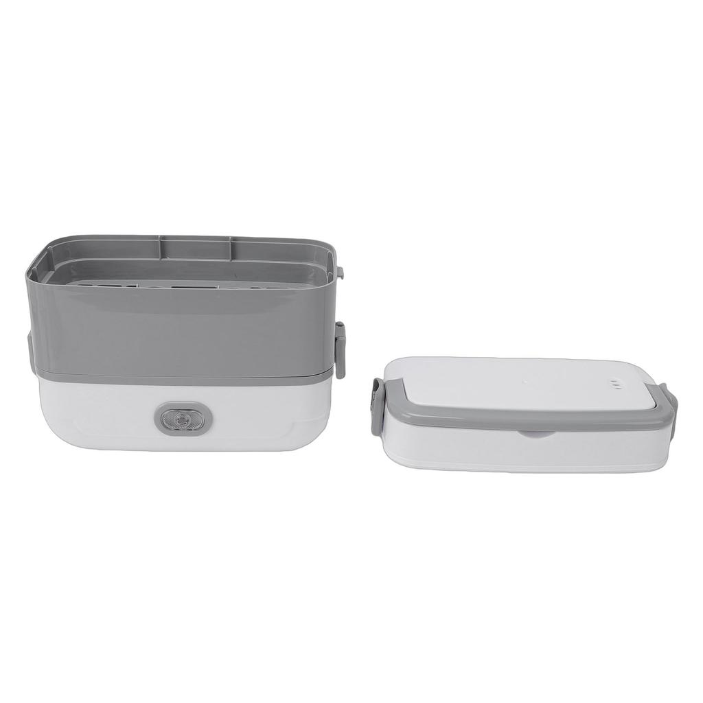 Portable Self Cooking Electric Lunch Box Rice Cooker 2 Layers 4 Stainless Steel Food Insulation Bowls for Dormitory 2L