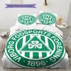 Viborg FF Bedding Quilt Set Quilt Cover Pillowcase Home Decoration Birthday Gift (1 * duvet cover + 2 * pillowcase, without core)