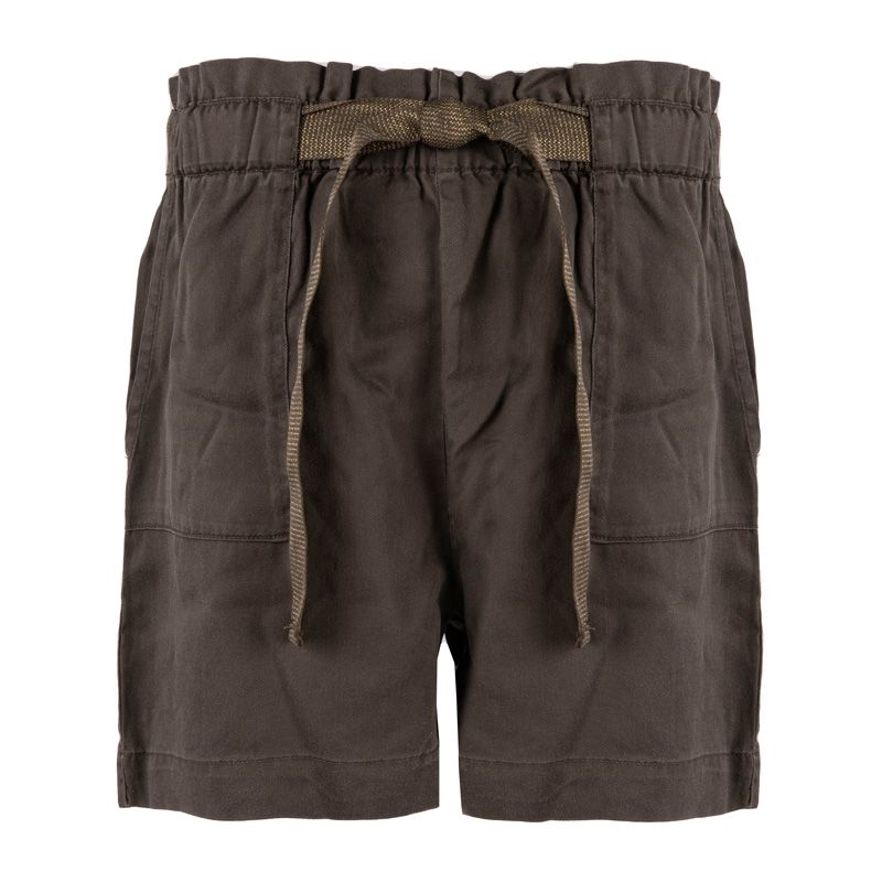 Short taille haute avec ceinture en tencel Femme ONLY