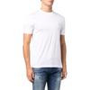 Emporio Armani Armani Ss22 Letter Print Pullover Round Neck Short Sleeve T-Shirt Men Tops White 8N1TD81JUVZ0100