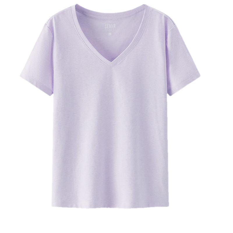 

Semir Women s V-Neck Cooling Short Sleeve T-Shirt XS