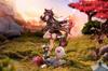 Genshin Walnut Snowy and Plum Flavor Scale PVC ABS Painted Complete Figure Impact Ver. 1/7 &
