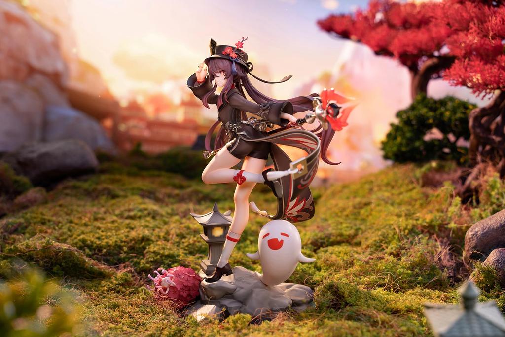 Genshin Walnut Snowy and Plum Flavor Scale PVC ABS Painted Complete Figure Impact Ver. 1/7 &