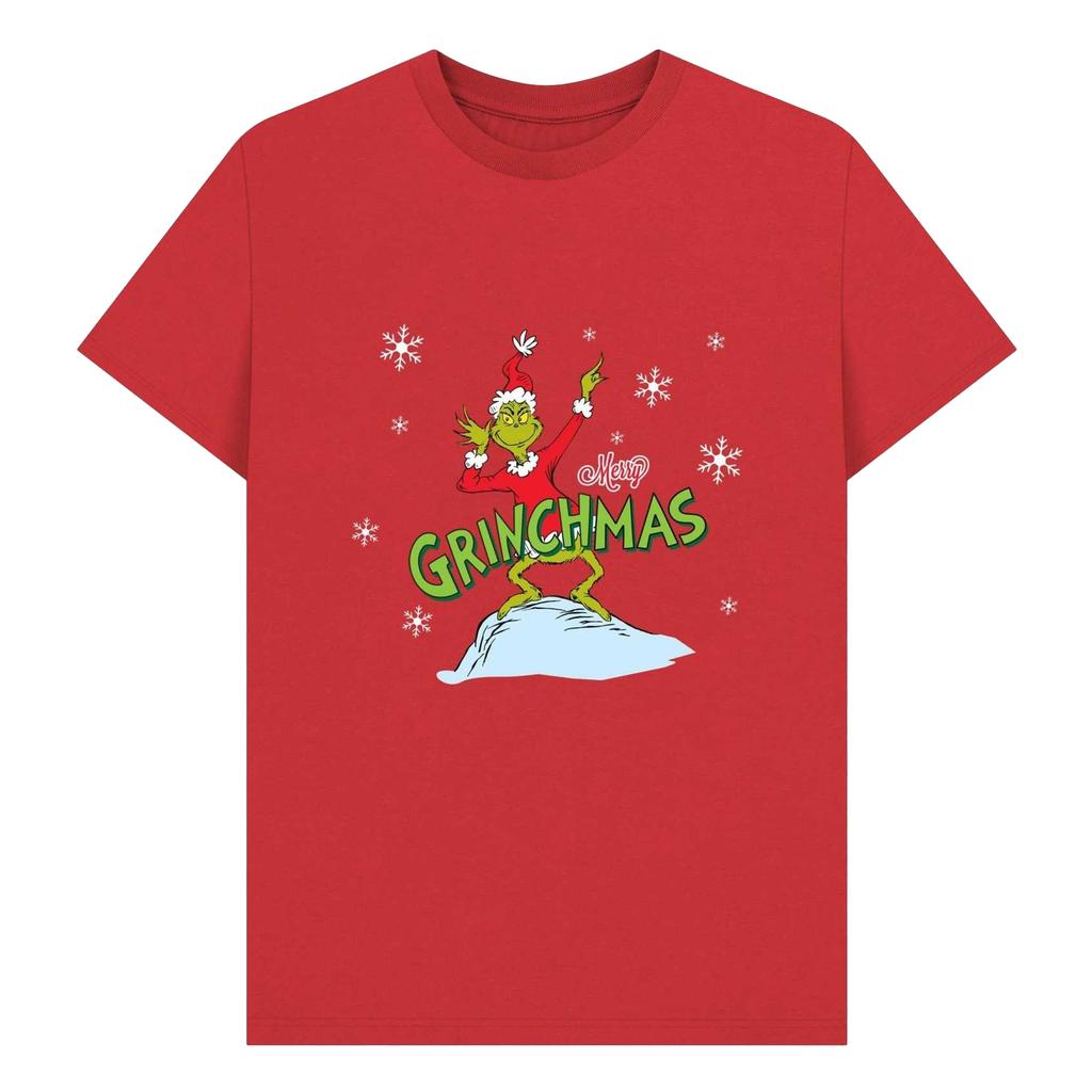THE GRINCH Unisex Erwachsenen Merry Grinchmas T-Shirt