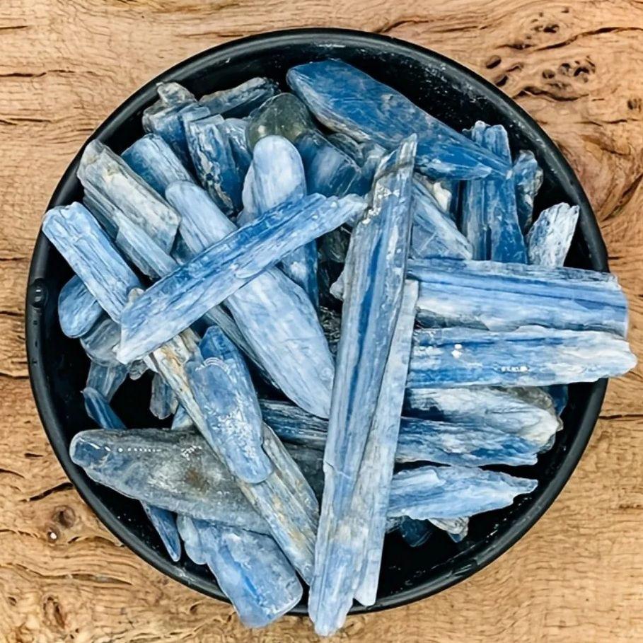50g/100g Natural Kyanite Quartz Stick Minerals Specimen Crystal Stone Reiki Healing Crystals DIY Jewelry Making Home Decor