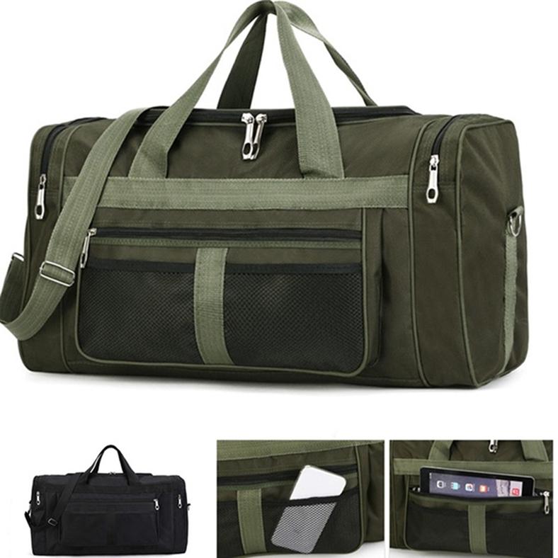 22-inch Men Multi-function Folding Travel Luggage Bag One-shoulder Portable Large-capacity Outdoor Bag