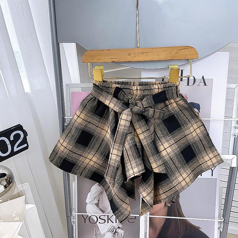 Girls' Trendy Summer Skirt & Sleeveless Top Set AXA585
