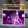 21cm/8.27in Valorant Light Painting 3D Lamp Anime Figure Peripherals Cartoon Desktop Display Bedroom Collectible Party Supplies