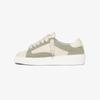 Trendy Color Block Low Top Skate Shoes For Men Women, Platform Leather Casual Sneakers With Extra Thick Fluffy Shoelaces