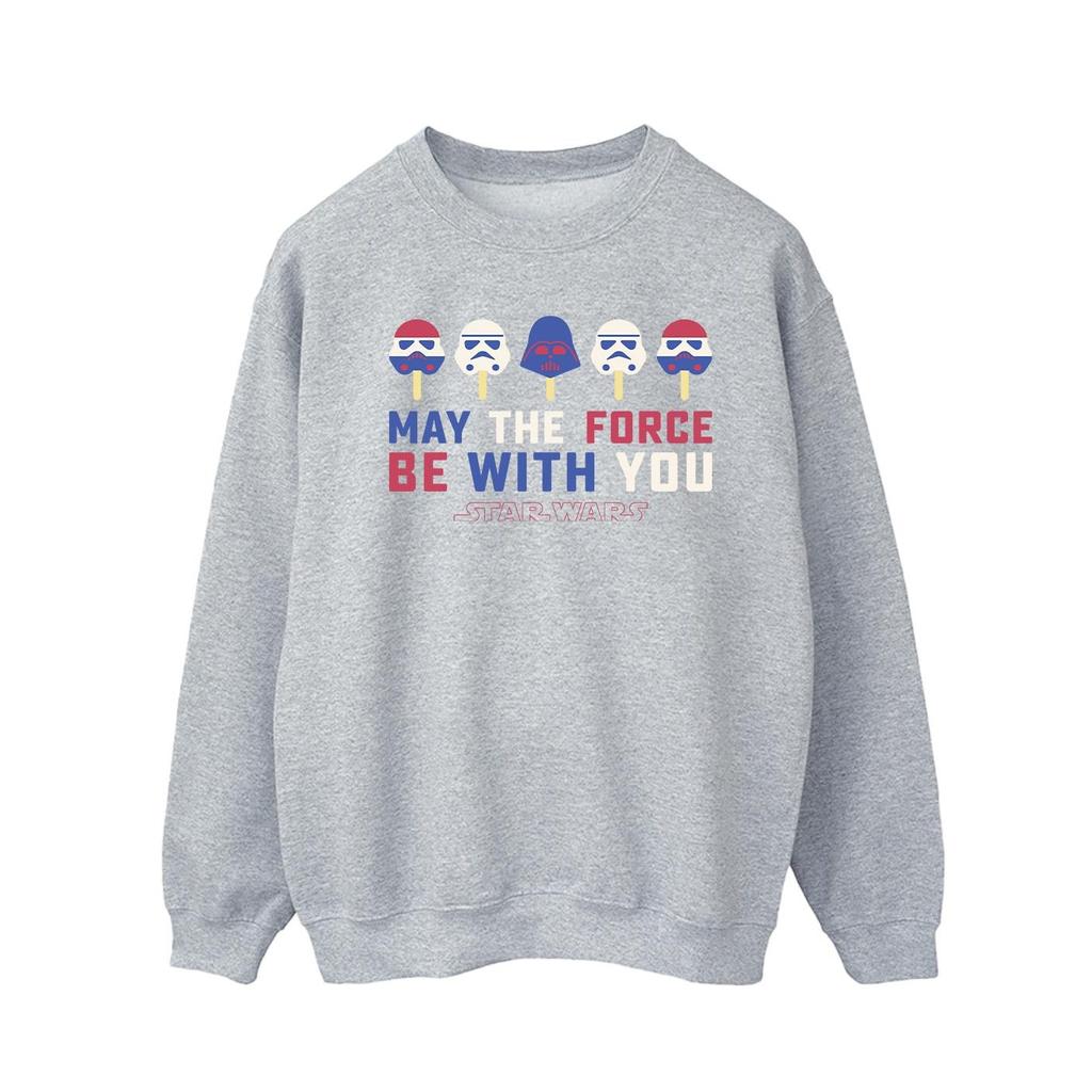 Star Wars: A New Hope Herren-Sweatshirt „May The Force Ice Pops“.