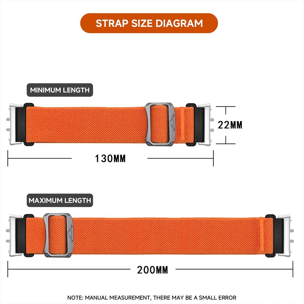 Nylon Loop for Samsung Galaxy Fit3 strap Accessories Breathable Adjustable Replacement correa Sport bracelet galaxy fit 3 band