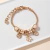 Panjia Bracelet Stylishdiy Beaded Bracelet Copper Alloy Multi-element Rhinestone Fashiontrendy Women's Bracelet