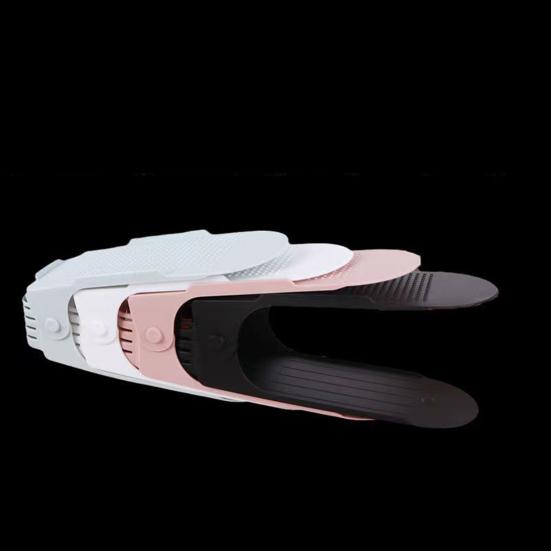 5Pcs Shoe Use Stacker Shoe Slots Adjustable Double-Layer Design Shoe Rack