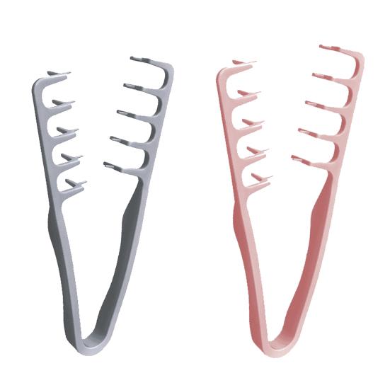 1/2/3 Stück Haarvolumen Textur Kamm Breitzahn Flauschiges Haar Styling Kamm Wurzeln Lift Volumen Werkzeug Frauen Männer Pony Scheitel Pflegezubehör