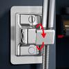 Adjustable Punch-free Shower Bracket Bathroom Shower Head Base Shower Universal Bracket Accessories