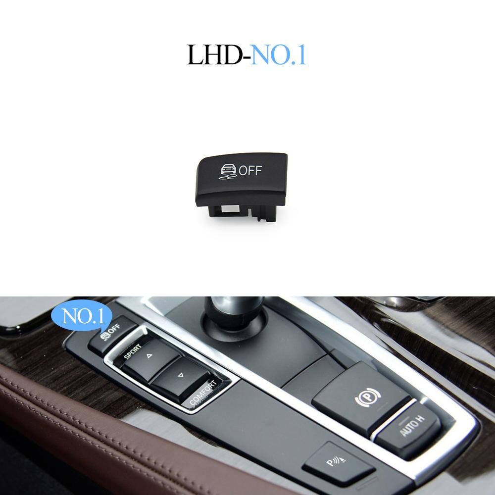 Auto Console Antislip Schakelaar Sportknoppen Radar Sensor Knop Cover Voor BMW 5 6 X3 X4 Serie F10 F11 F06 F12 F25 F26 61319267890