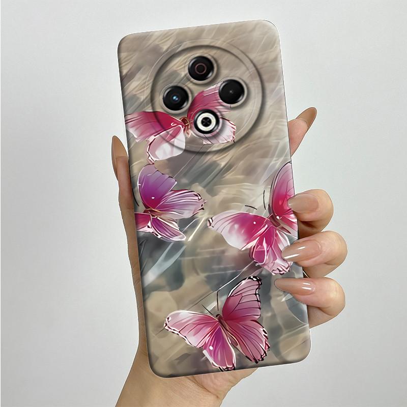 For Tecno Spark 30 4G KL6 Phone Case Cover Silicone Sweet Painted Shell Cartoon Funda Lovely Printed Protective Casing Coque