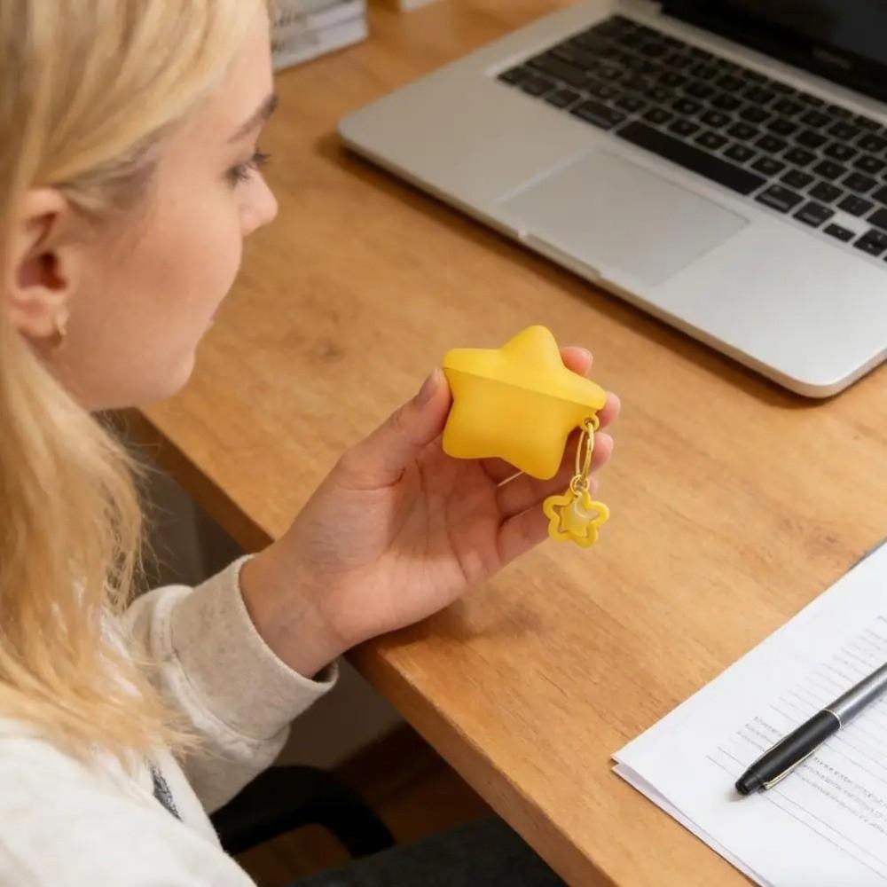 Silicone Earphone Case Star Shape Earphone Protective Cover for Airpods Pro/Pro 3/3/4