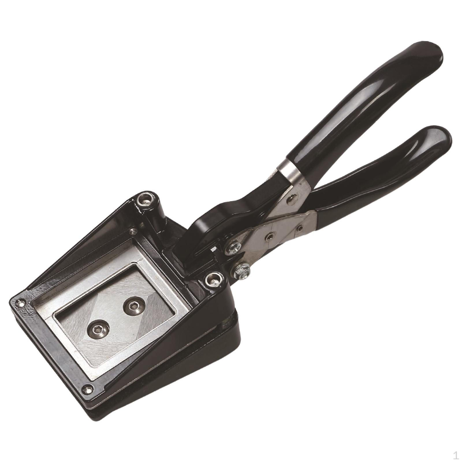 

Ручной дырокол для вырезания фото, ручной триммер для фотографий, инструмент для резки бумаги для офиса, дома, школы, общественных мест 3.5cmx4.5cm