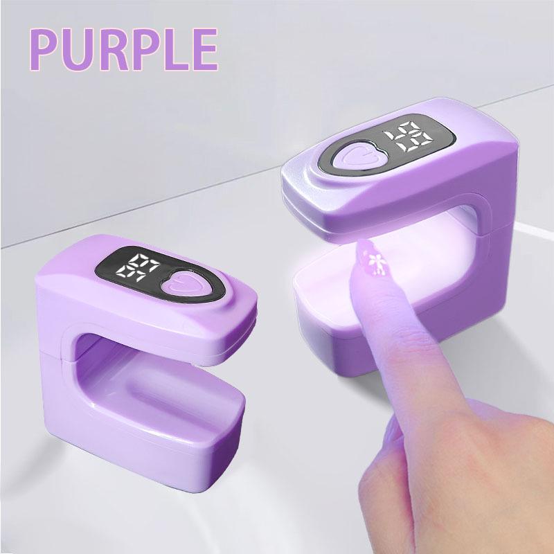 

Portable UV Nail Lamp Set: Square Sugar Phototherapy & Baking Lamp