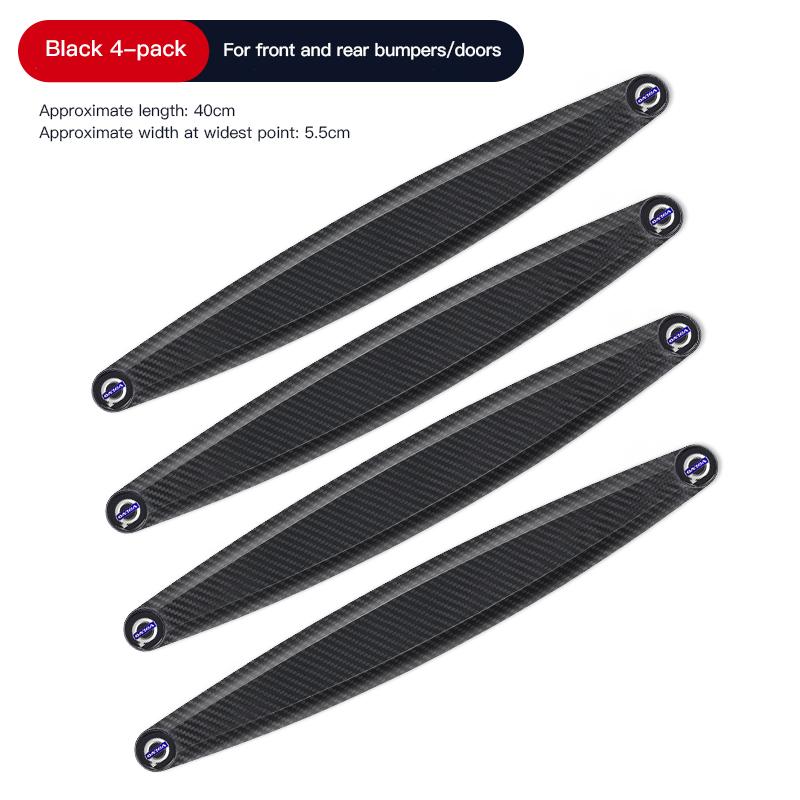Anti Collision Car Bumper Guard Strip Car Stickers For Volvo V60 V40 XC90 S60 C30 XC60 V70 S90 Car Door Edge Guards Trim Molding
