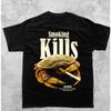 Fun Anti Smoking Advertising Graphic T Shirt, Retro Humorous Meme T Shirt, Summer New Retro Unisex Casual Fashion Y2K T Shirt