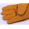 Full Leather Heat Insulation Gloves for Electric Welding Thorn Proof Gardening Mittens