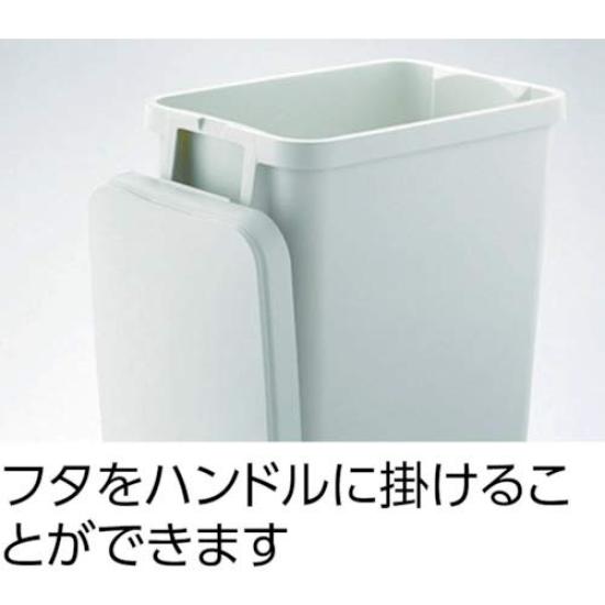 Squirrel Trash Can Commercial Kitchen Caster Pail Gray 70L with Drain Plug Made In Japan