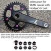 Wolf Tooth 110 BCD Gravel CX Road Chainrings ST 46T Drop-Stop (1 piece)