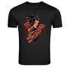Japanese Geisha Dragon Tattoo Style Graphic T Shirt Art Tee