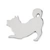FUTWOD Sticker Dog Car Emblem Shiba Inu Cute Character Animal Stylish Exterior Accessories 3D