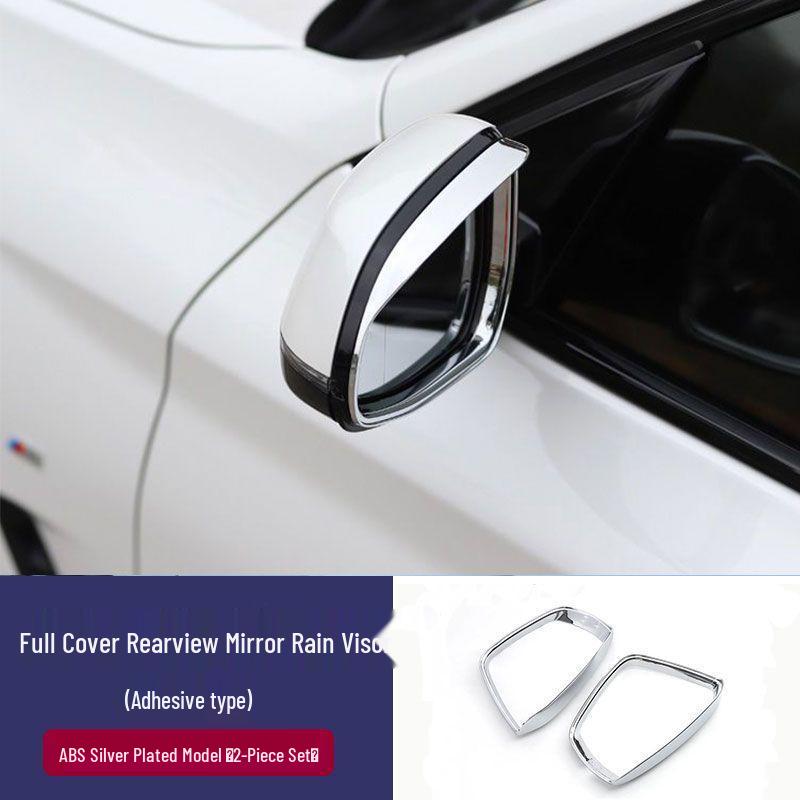 BMW X5 X6 X7 (2015-2024) Rearview Mirror Sun & Rain Shield Visor 15-24 BMW X5/X5L Rearview Mirror Rain Visor Frame