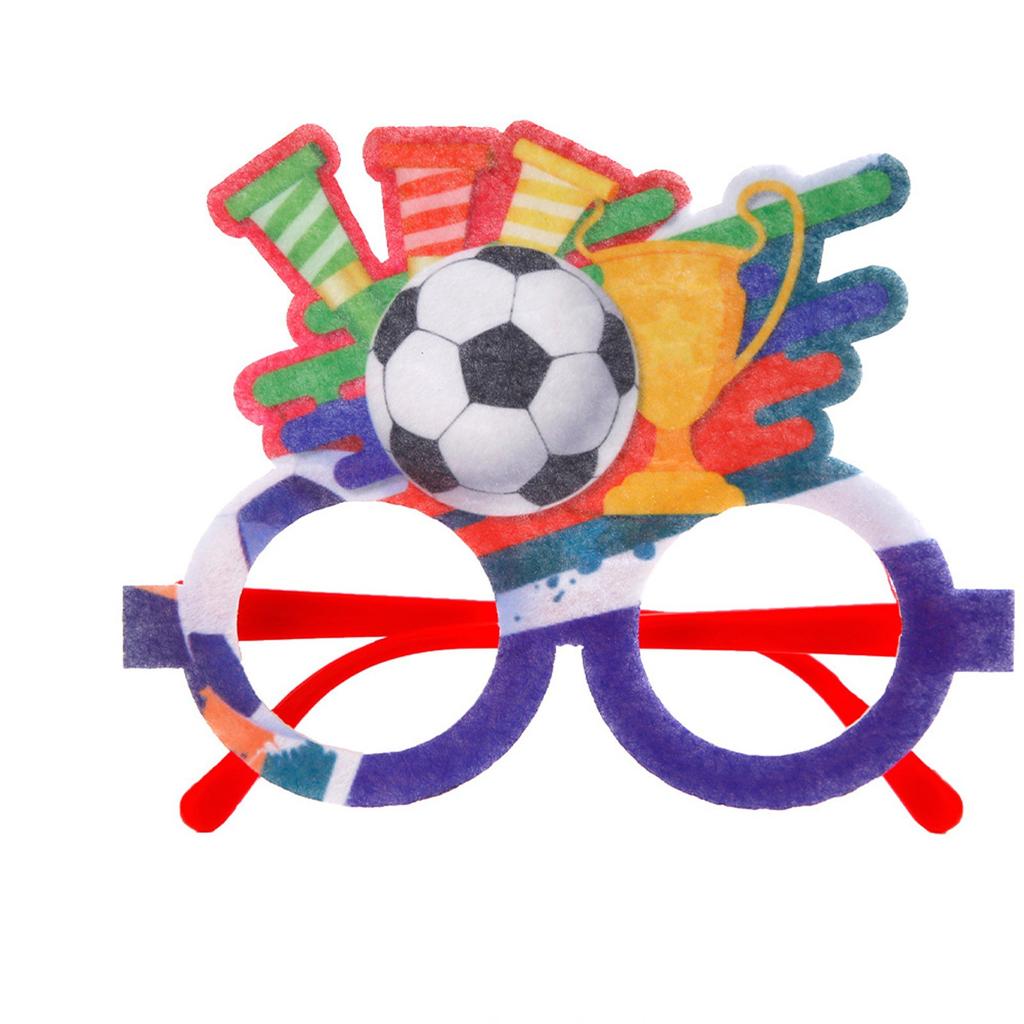 Piece Prop Glasses Party Glasses Football Accessories Decorative Birthdays Novelty Word Sunglasses Photo Funny Cup Themed Fans Football Favors
