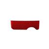 Red Carbon Fiber Center Console Accent Panel Trim Cover For Ford Mustang 01-04