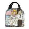 Candy Candy Anime Insulated Lunch Bag for Women Kids Portable Food Boxes Thermal Lunch Box Tote