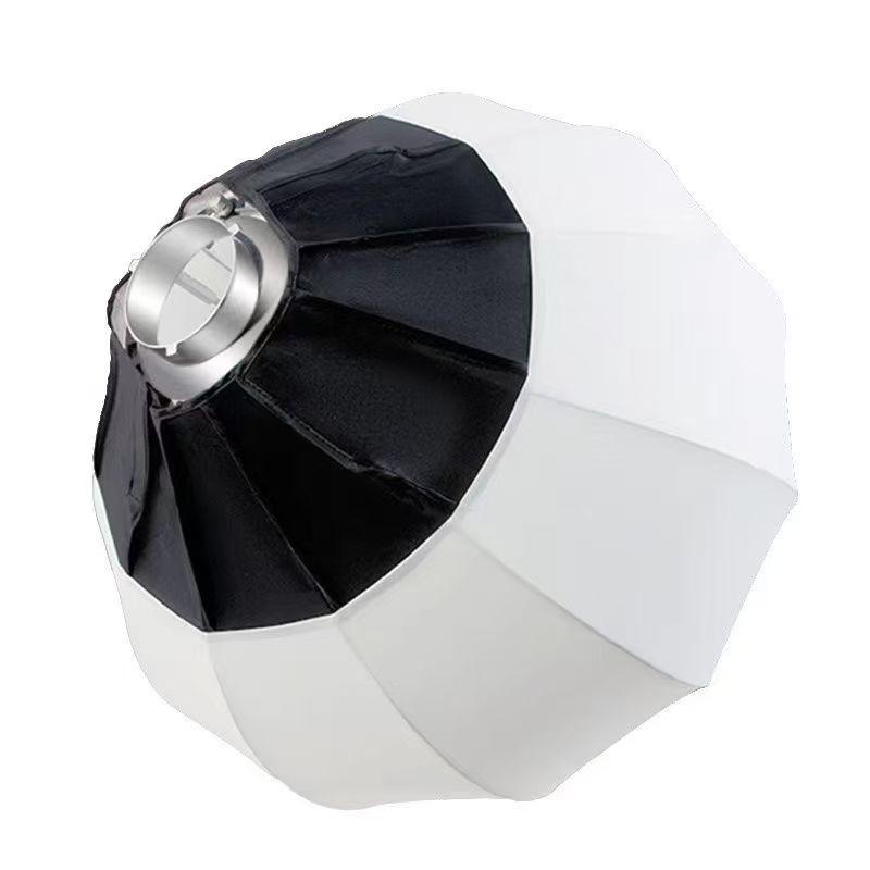 65cm Spherical Lantern Softbox & 85cm Square Softbox for Photography Lighting