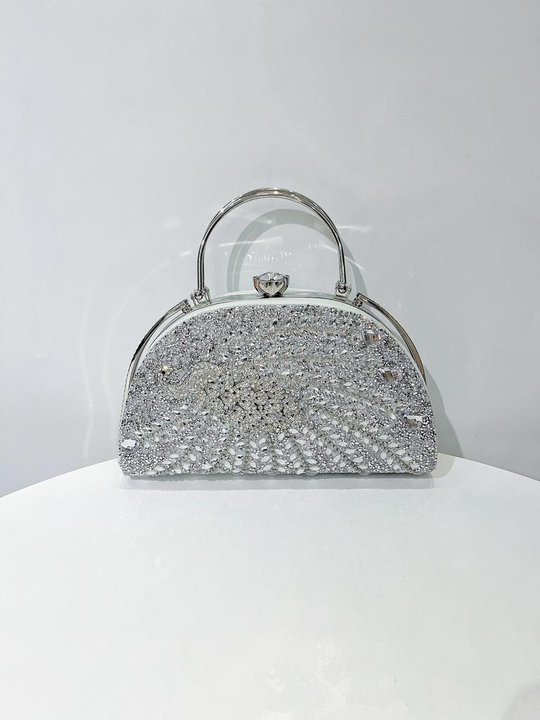 Women's Rhinestone Evening Clutch - Bridal & Banquet Handbag