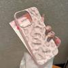 Pink Love Leopard Clear Silicone Case For Iphone 12 14 Plus 11 16 13 17 15 Pro Max Anti-Yellowing Slim Protective Cover