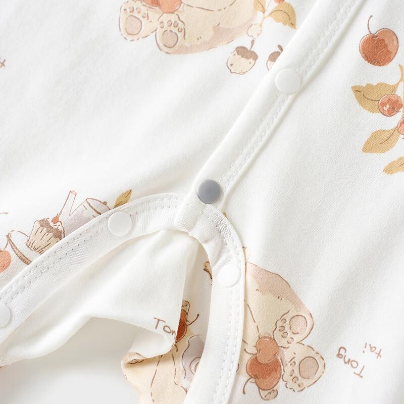 Tongtai Pure Cotton Baby Long-Sleeve Romper
