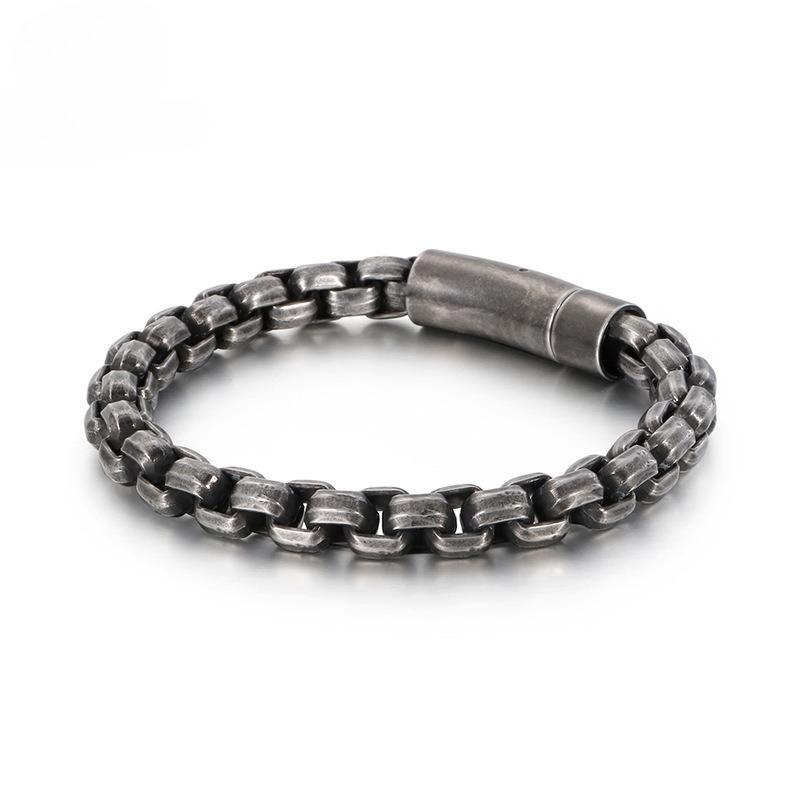 2026 European and American Fashion Trendy Men's Bracelets Temperament Retro Men's Clay Jewelry Party Bracelet Jewelry