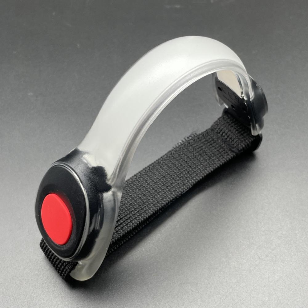 Adjustable Running Arm Belt Plastic PVC Luminous Bracelet  Outdoor Sports Night